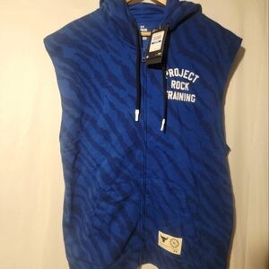 Under Armour Project Rock Rival Training Hoodie Mens Size XL 1377444-471